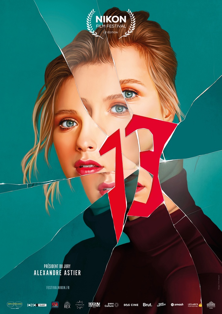 Affiche Nikon Film Festival 2022 par Flore Maquin